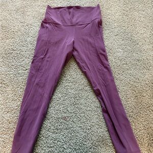 Lululemon Athletica Purple High-Waist Leggings